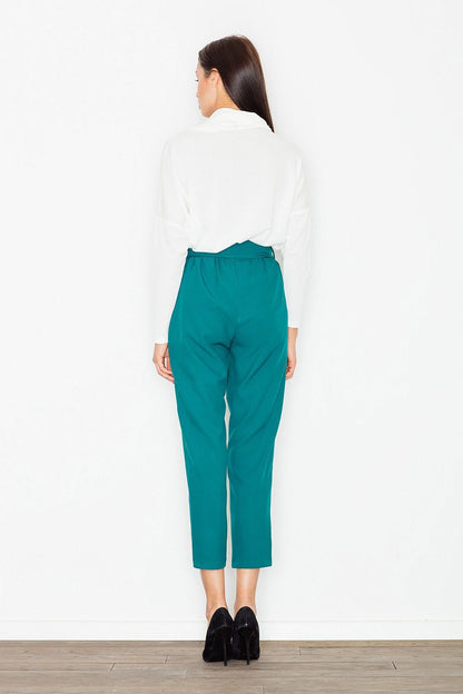 FIGL Women Belted Professional Trousers
