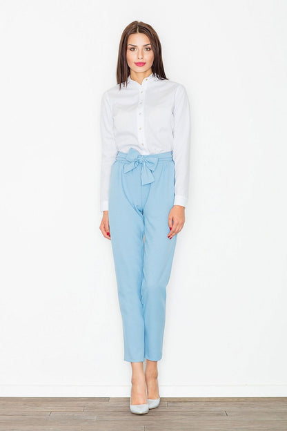 FIGL Women Belted Professional Trousers