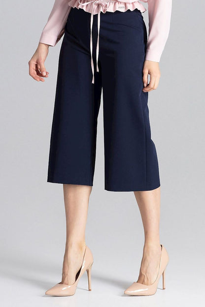 FIGL Women's Wide-leg Midi 7/8 Trousers