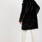 OCH BELLA Luxurious European Knee-length Fur Coat with Side Pockets