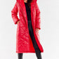 AWANA's European Long Quilted Windshield Coat with large Hood
