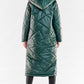 AWANA's European Long Quilted Windshield Coat with large Hood