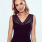 ELDAR Women's Sexy Sleepwear Tank with Laced Straps and Plunged Back