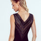 ELDAR Women's Sexy Sleepwear Tank with Laced Straps and Plunged Back