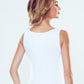 ELDAR Women's Black European-made Sexy Night Tank Top with Laces Neckline & Straps
