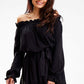 Awama Women's Casual Off-the-Shoulders European Sundress