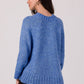 BE KNIT Wool-blend Women's Batwings Knitted Sweater- European-made & Imported