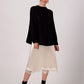 BE KNIT Wool-blend Women's Batwings Knitted Sweater- European-made & Imported