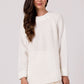 BE KNIT Wool-blend Women's Batwings Knitted Sweater- European-made & Imported
