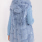 A.T.  European Women's Faux Fur Hooded Winter Vest/Gilet-up to 3XL
