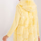 A.T.  European Women's Faux Fur Hooded Winter Vest/Gilet-up to 3XL