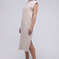 HYFVE Casual Comfy Sleeveless Midi Dress