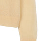 LILOU Wool Blended Sheer Cardigan