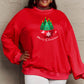 SIMPLY LOVE Full Size "MERRY CHRISTMAS" Graphic Sweatshirt