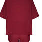 Round Neck Half Sleeve Top and Shorts Lounge Set- up to 2XL