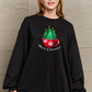 SIMPLY LOVE Full Size "MERRY CHRISTMAS" Graphic Sweatshirt