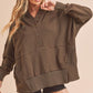 AEMI & Co. Hooded Pullover Sweater - Vivi Pullover