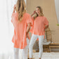 SEW IN LOVE Round Neck Ruffled Top