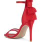 RAG & Co. Delancy Bow Detail Lace Stiletto Sandals