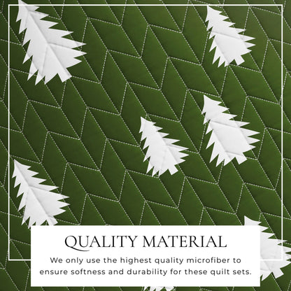 3 Piece Lodge Printed Quilt - Arrowhead