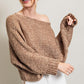 EESOME Loose Fit Knit Top