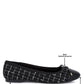 Junpey Plaid Tweed Ballet Flats