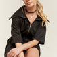 JADE by JANE Terry Zip-front Romper