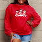 SIMPLY LOVE Full Size Snowmen Graphic Christmas Sweatshirt