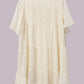 NUVI APPAREL A line tiered dress