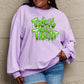 SIMPLY LOVE Full Size "TRICK OR TREAT" Graphic Sweatshirt