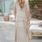 DAVI & DANI Long Summer Cardigan with Fringe