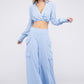NUVI APPAREL Wrapping Style Shirts & Wide Pants