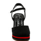 RAG & Co. Luxurious Manifest Dual Tone Wedge Sandals