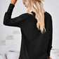 V-Neck Long Sleeve Blouse