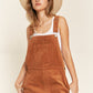 JADE by JANE Corduroy Adjustable Shoulder Straps Overall PLUS