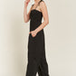 JADE by JANE Smocked Tie Strap Jumpsuit