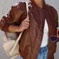 Zip Up Long Sleeve Jacket