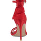 RAG & Co. Delancy Bow Detail Lace Stiletto Sandals