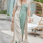 DAVI & DANI Long Summer Cardigan with Fringe