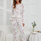 X.Y.M. Flamingo Long Sleeve Top and Pants Pajama Set