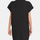 ZENANA Black Short Sleeve Sweater Mini Dress