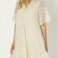 NUVI APPAREL A line tiered dress