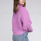 ZENANA Viscose Dolman Sleeve Turtleneck Sweater
