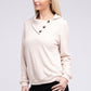 NUVI APPAREL Textured Pullover Sweater