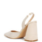 RAG & Co. Saranna Rhinestone Embellished Suede Heel Sandals