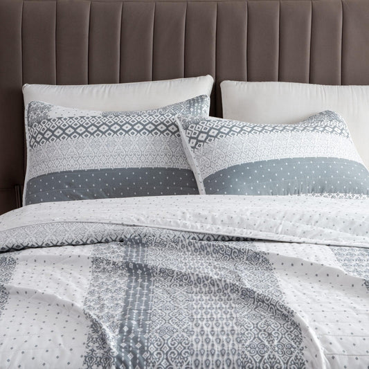 3-Piece Stripe Quilt - Dorothea Collection