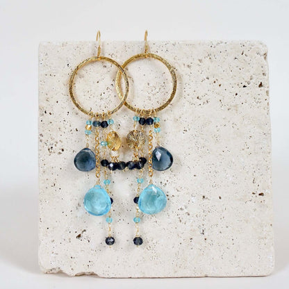 Amethyst & Citrine Ammil Earrings