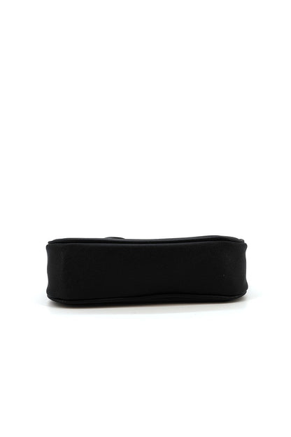 Like Dreams Heart Charm Bow Vegan Leather Shoulder Bag