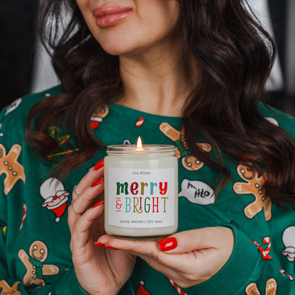 Merry + Bright Candle