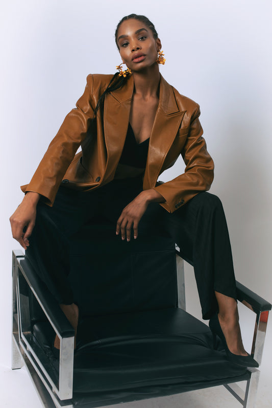Cocoa Couture Blazer – Couture Blazer, Stylish Jacket